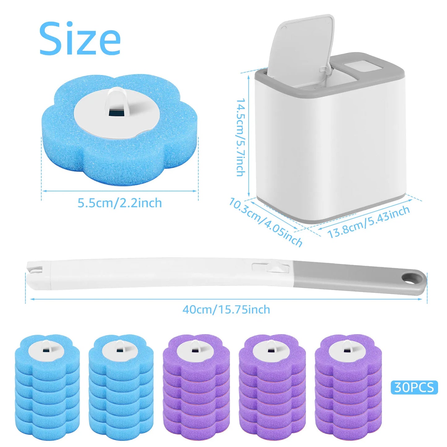 Effortless Clean Toilet Brush™